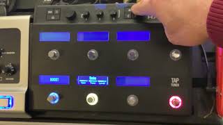 Line6 HX Effects / Helix How to turn one effect on and another effect off with one footswitch.