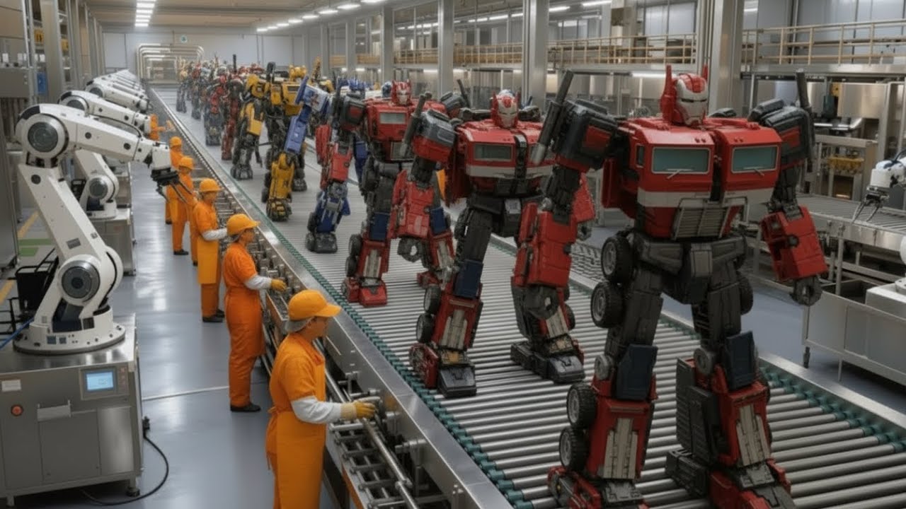 Inside a Mega Ironhide Toy Factory – How the Armored Robot Is Made