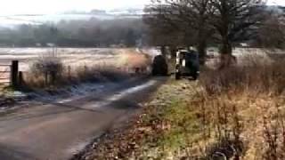Leyland Martian 6x6 Artillery Tractor clip 5
Moving out of the way of a Tanker on a steep lane. Leyland Martian 6x6 Artillery Tractor clip 5