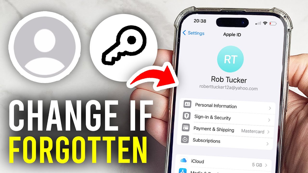 How To Change Apple ID Password If You Forgot It - Full Guide - YouTube