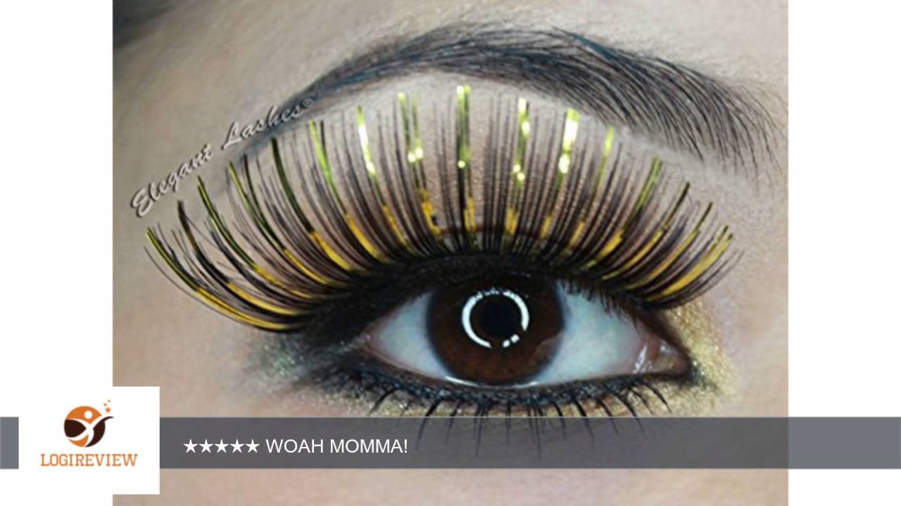 Elegant Lashes C907 Premium Color False Eyelashes 