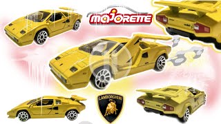 Match Highlights 🫣 Review / Majorette / Lamborghini Countach LP400 (Ref. 237) 😍 / BlackMouth Wheels #majorette#car