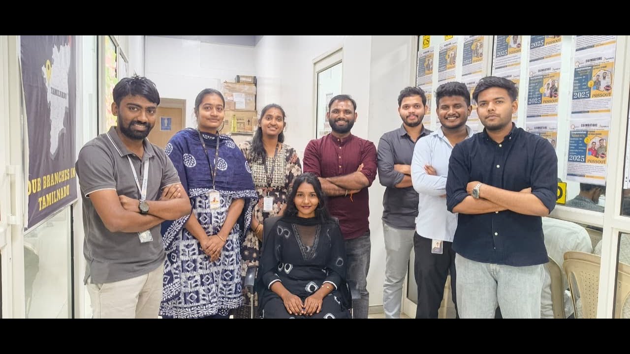 Success story of OUR STUDENTS as software engineers at QSpiders Coimbatore...