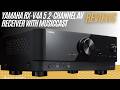 Yamaha RX-V4A 5.2 Channel AV Receiver with MusicCast Ultimate Home Theater Hub
