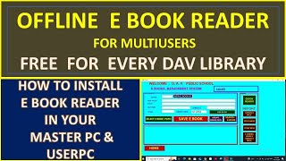 HOW TO INSTALL  E BOOK READER || OFFLINE EBOOK READER || MINI SOFTWARE MAKER screenshot 5