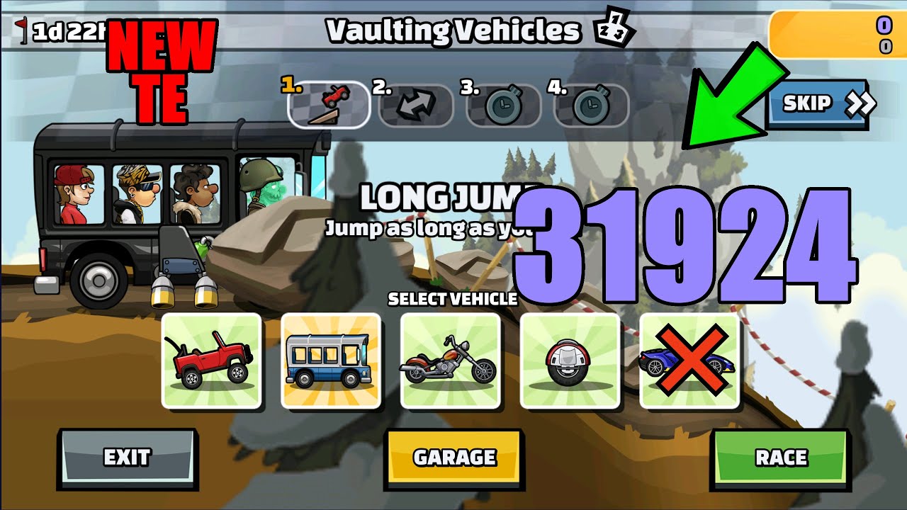 Vehicles, Hill Climb Racing 2 Wiki