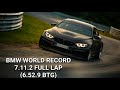 Schirmer bmw m4 gt vln nurburgring record