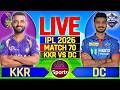 🔴 IPL Live: DC Vs KKR Live Match Score, IPL 2026 | Live Cricket Match | IPL Live Match Today