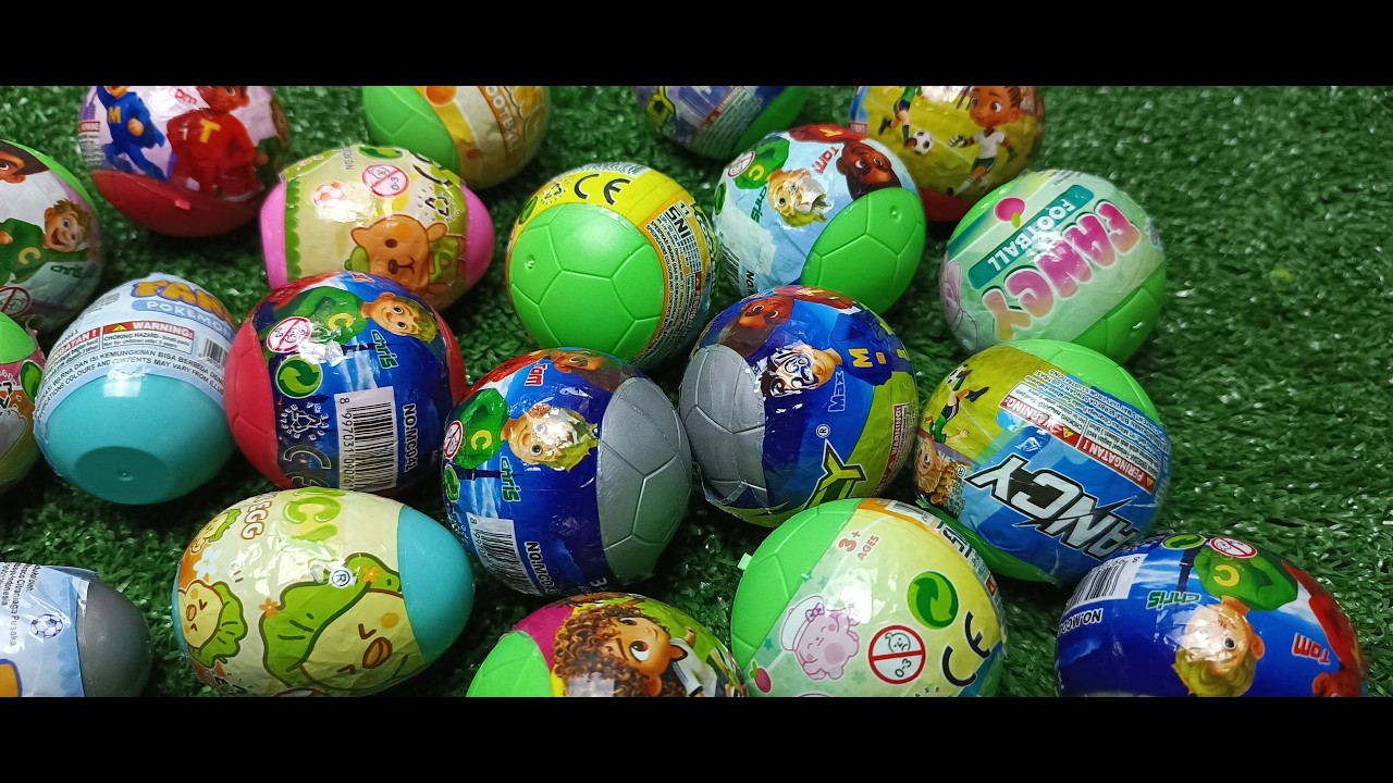 Satisfying ASMR Unboxing Kinder Joy Surprise Eggs | with Minecraft Figures and Chocolate Treats
