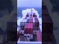 Cargo Ship Caught in Rough Sea Heading to China.PART1 👈 #ship #ocean #wave #viral #waves #viralvideo