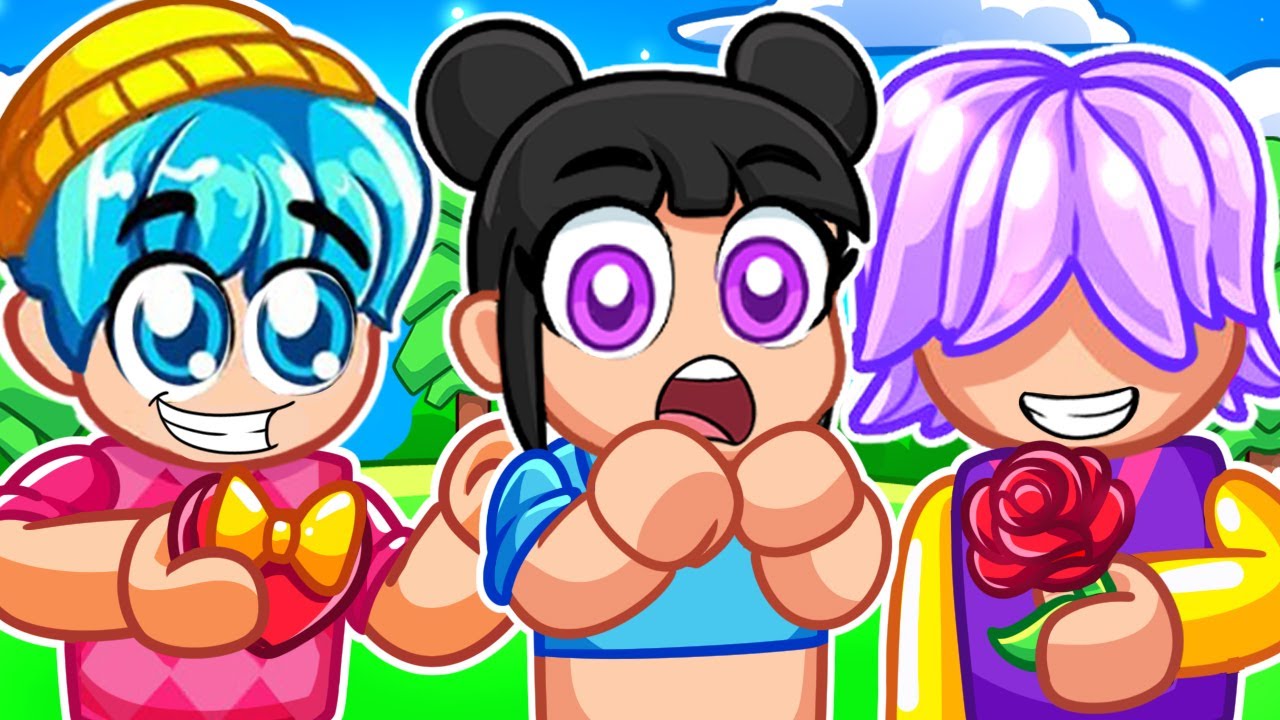 ZOEY falls in LOVE with SAJA BOYS in Roblox! (Kpop Demon Hunters