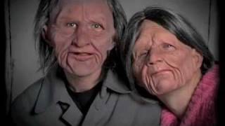 Funny Old Man & Woman Super Soft Halloween Mask Moves with Face screenshot 5