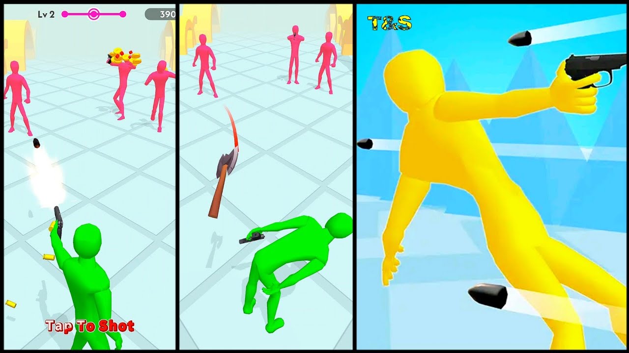 Dodge Action 3D , New Android Games Gameplay 2023 Walkthrough ios Simulato‪r Trailer