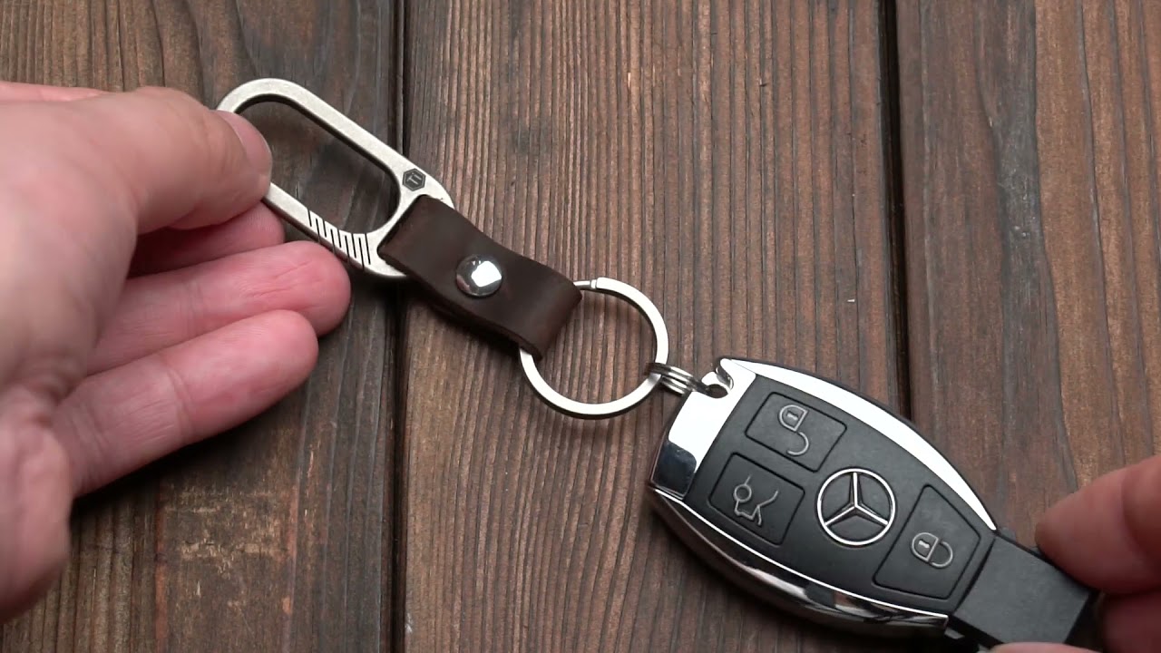 KM00 Titanium Alloy Keychain Belt Clip