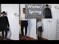 8 Outfit Transitional Winter/Spring Lookbook | hometohem by Cleshawn Montague