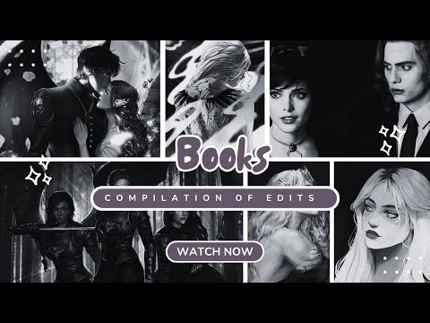 BOOKS EDITS that make reality feel disappointing ❤︎ ིྀ thumbnail