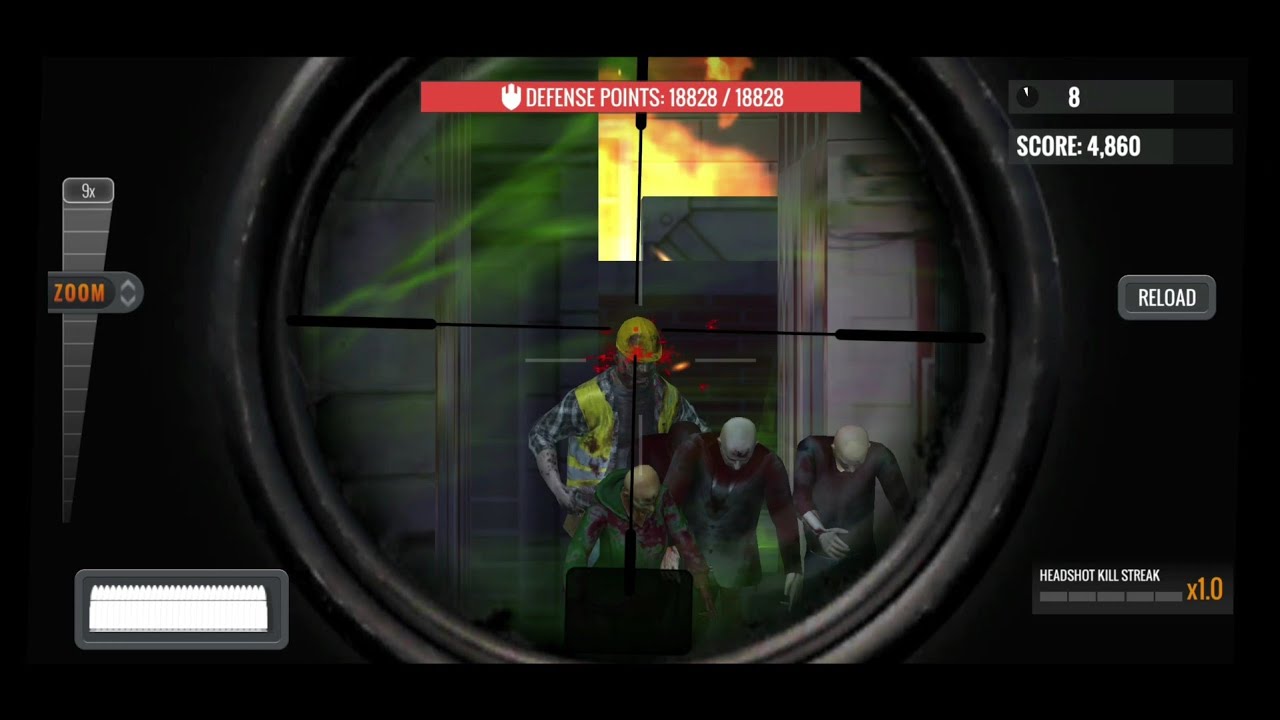 ZOMBIE NIGHTMARE - M4A1 - SNIPER 3D ASSASSIN GAMEPLAY #8