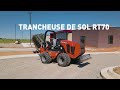 Trancheuse rt70 ditch witch