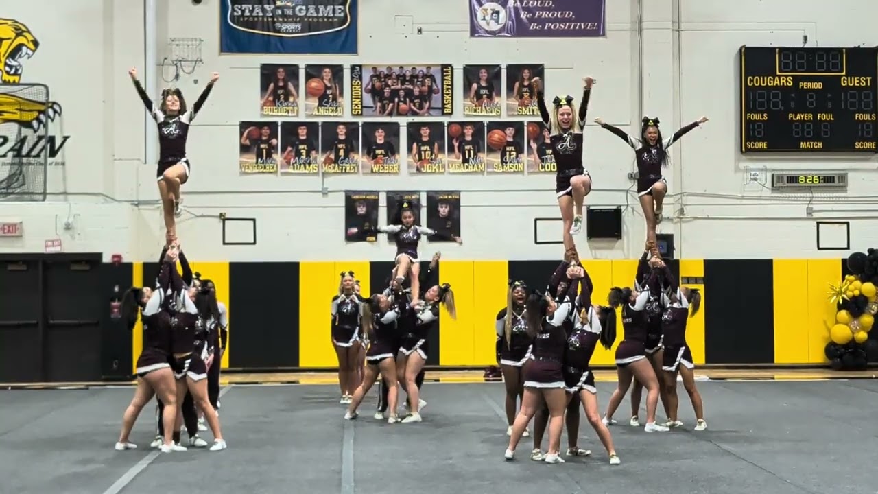 Greece Arcadia Varsity Cheer @ Honeoye Falls Lima 2/19/26