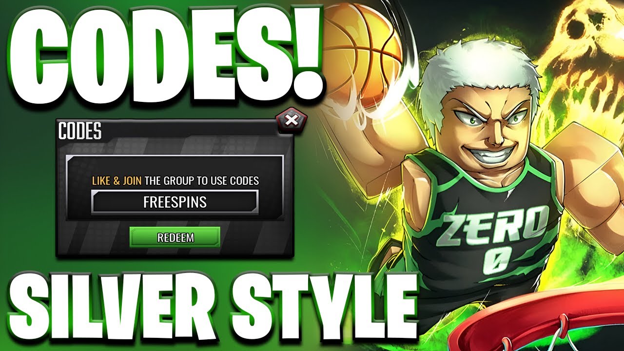 *SILVER STYLE* NEW ALL SILVER STYLE UPDATE CODES FOR BASKETBALL ZERO ...