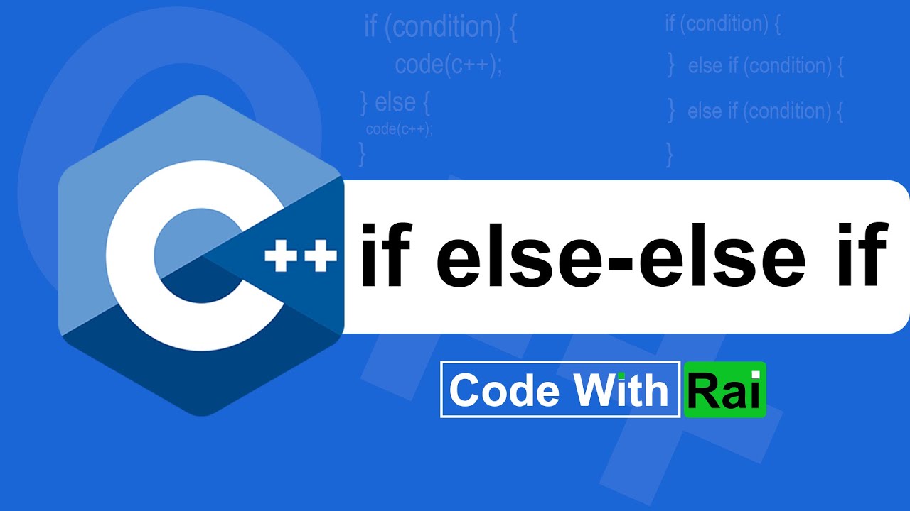 06 If Else/Else IF Statement in C++ in Urdu/Hindi | If Else Statement ...