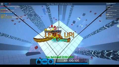 Roblox Flood Escape 2: COMPLETING BUTTON CHAOS!!! [THIRD CRAZY!!!]