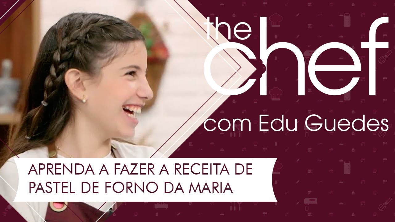 Filha de Edu Guedes ensina a preparar pastel de forno | THE CHEF