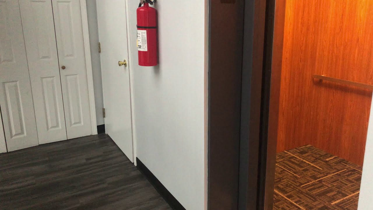 2003 Long Hydraulic Elevator Machine Room YouTube