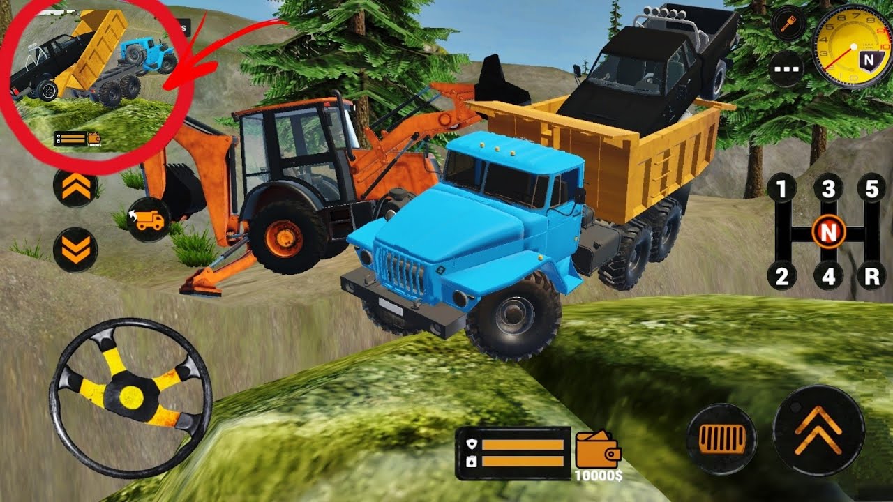 BACKHOE LOADER JCB SIMULATOR - ANDROID GAMEPLAY - YouTube
