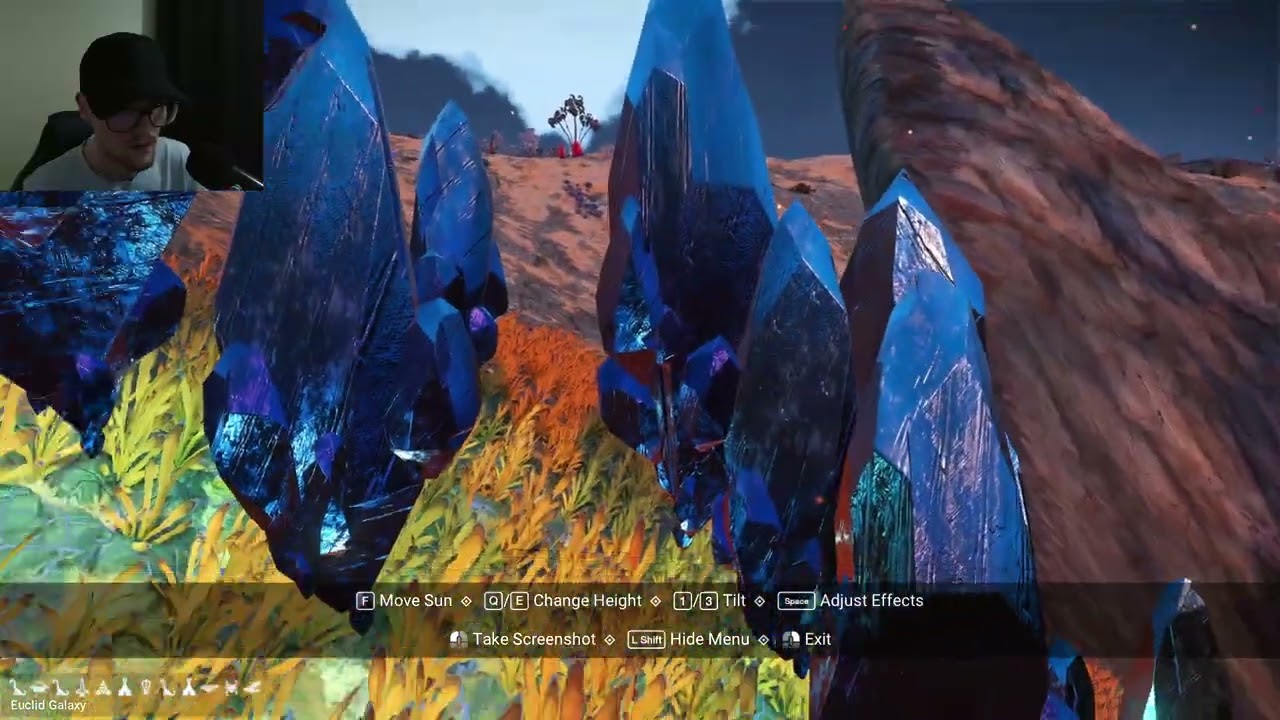 New record for most Floating Crystals in NMS...?