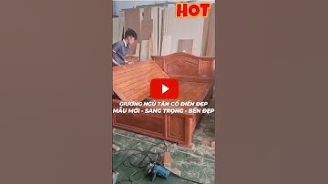 Giường Ngủ Tân Cổ Điển Đẹp - Mẫu giường ngủ gỗ Hương Đá Đẹp - Giường tủ Đẹp