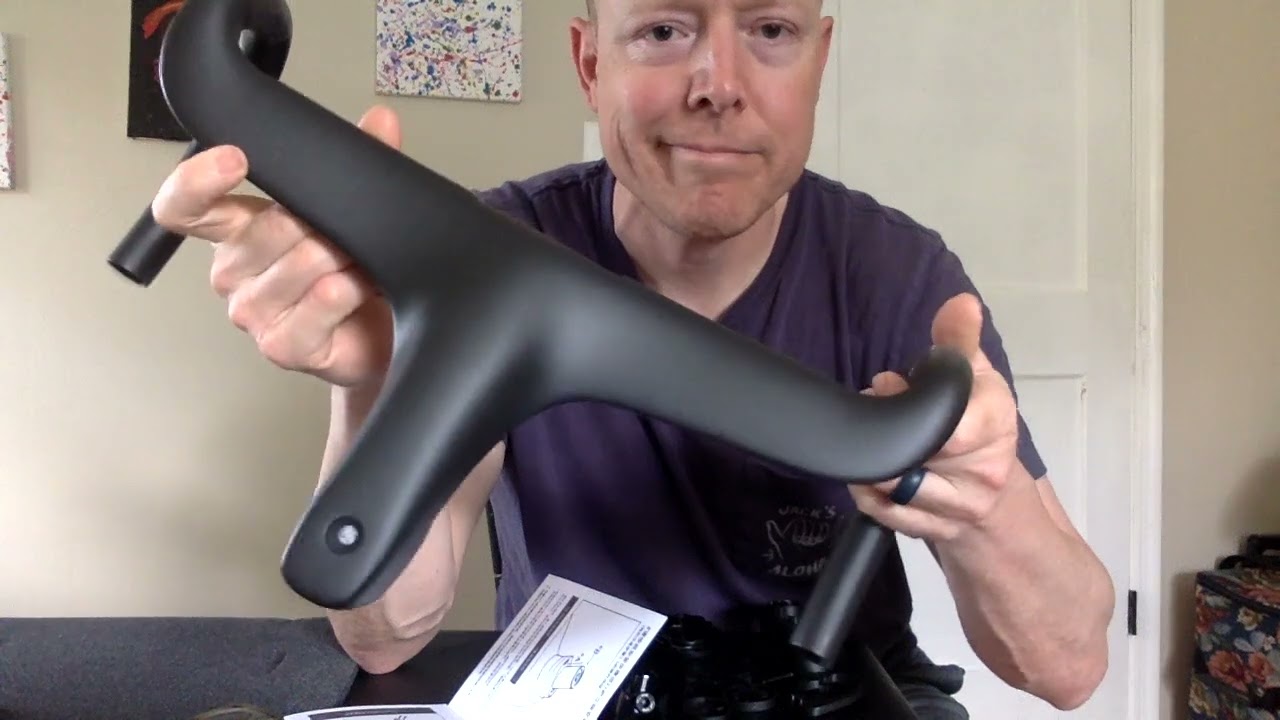 The One Ultra Aero Carbon integrated handlebar 3rd gen - YouTube