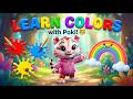 Educational Cartoon | Learn Colors with Poki | Fun 3D Adventures for Kids