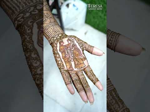 Bridal mehendi #trending #shorts #mehandi #hairstyle #bridalmakeup #makeup #trending