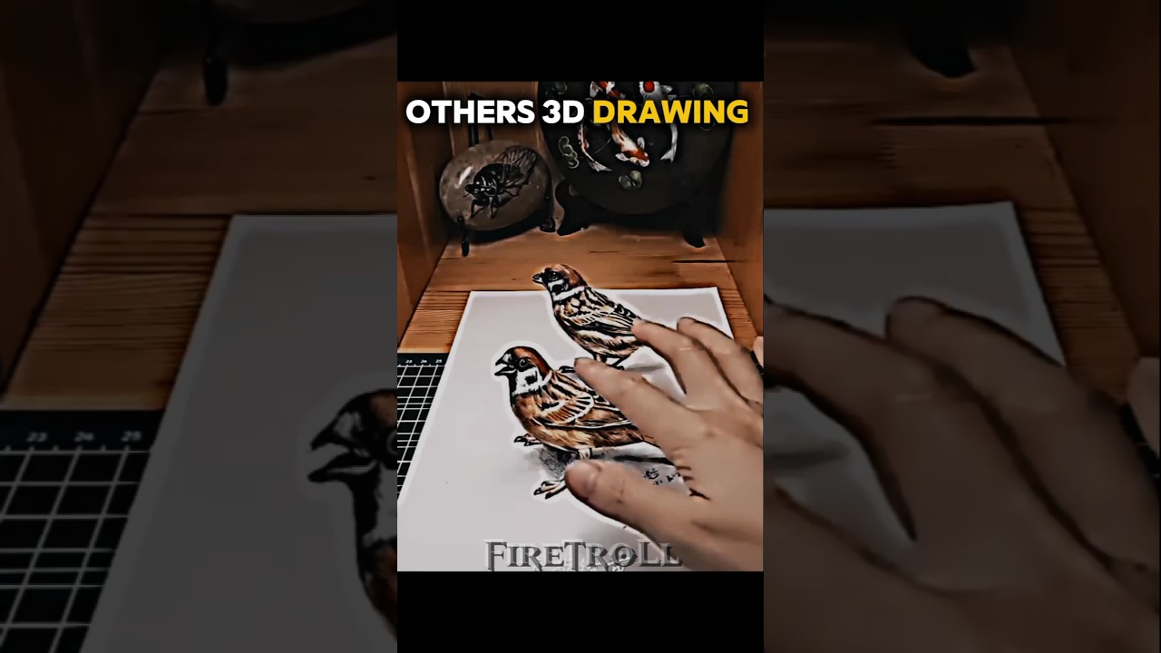 Others 3d drawing vs this guy🔥