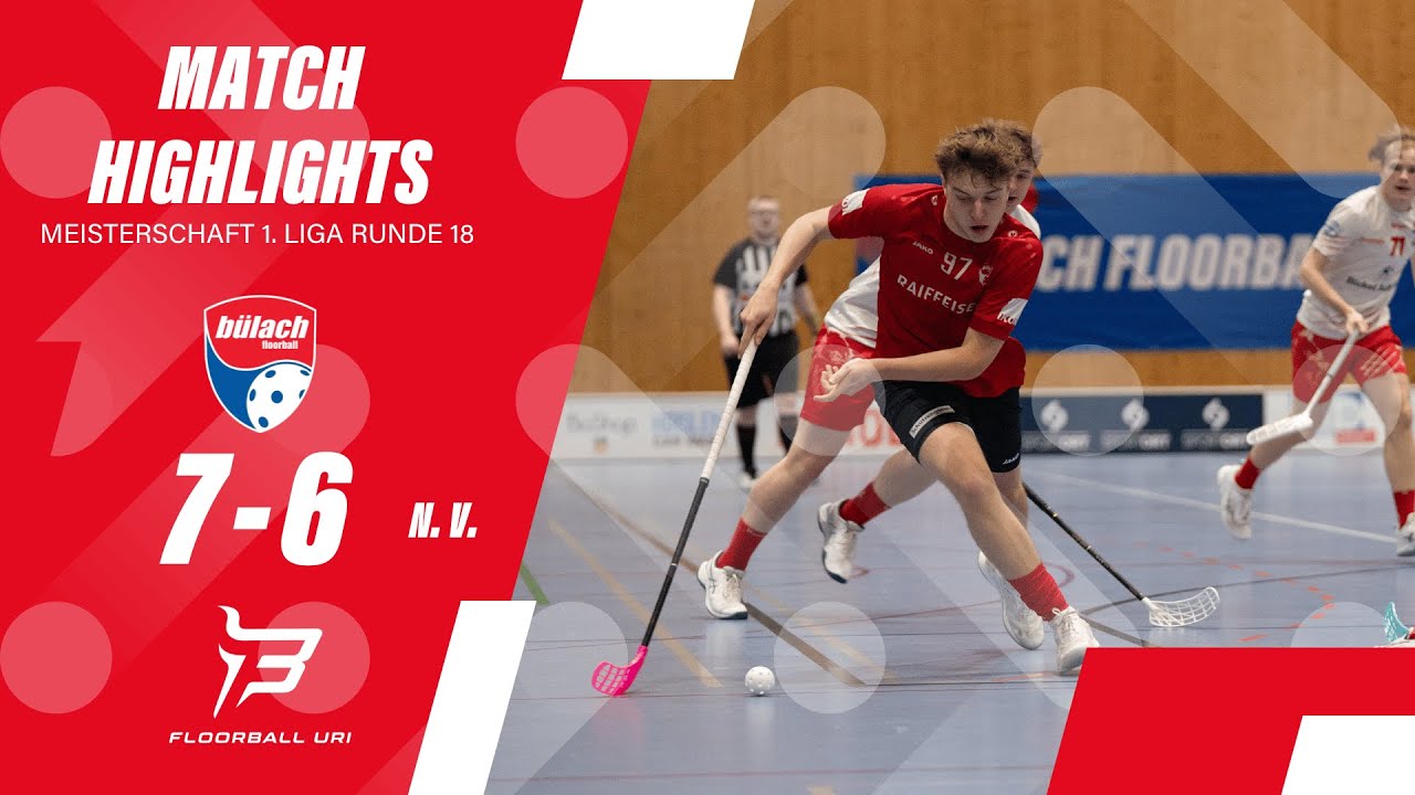 Bülach Floorball vs Floorball Uri | Highlights Meisterschaft 25/26 Runde 18