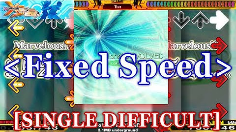 [Fixed Speed] DDR X3 - Tohoku EVOLVED [SINGLE DIFFICULT] 譜面確認＋クラップ