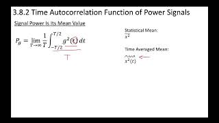 4 - 3.8.2 A Signal Power is its Mean Value