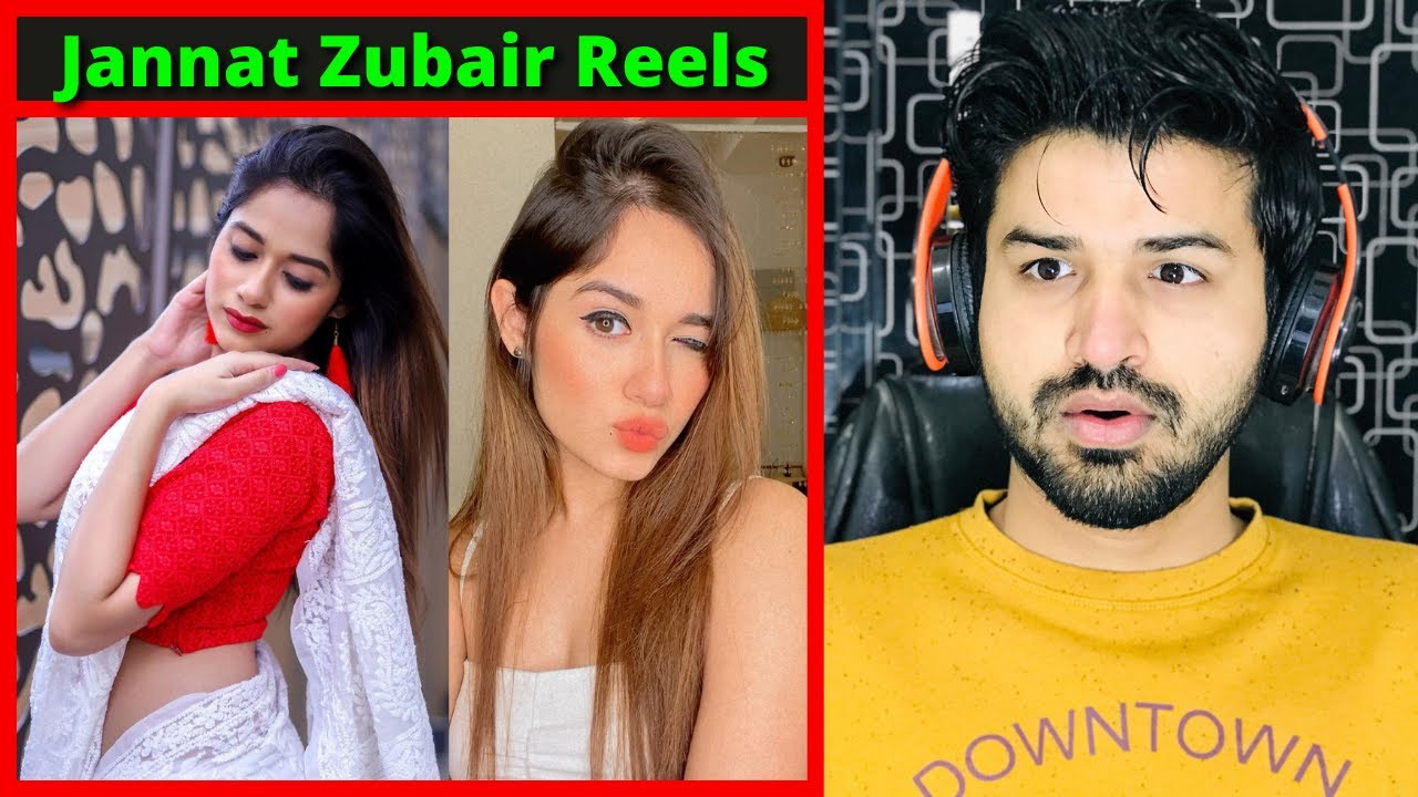 Pakistani React on Jannat Zubair Instagram Reels Video | Reaction Vlogger