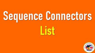 Sequence Connectors List in English