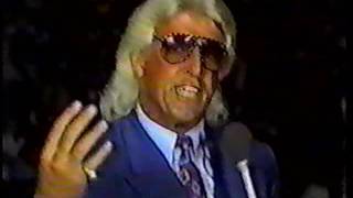 RIC FLAIR TELLS LUGER TO DO SOMETHING ABOUT IT-1988