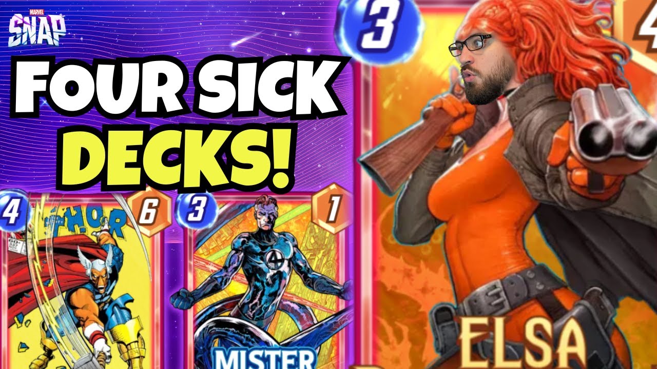 This Metagame Is Wide Open...And These Four Decks Prove It! | Marvel SNAP High Infinite Decks
