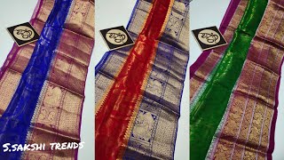 Pure Kota Silk with Kanchi Big Border Beautiful Zari Pallu screenshot 2