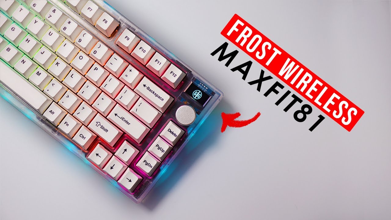 Budget Keyboard with SHOCKING Features - Fantech MAXFIT81 Frost