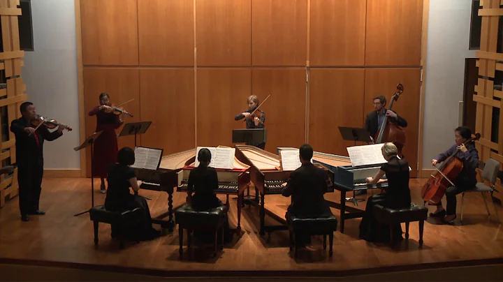 Bach Concerto in A minor for 4 Harpsichords