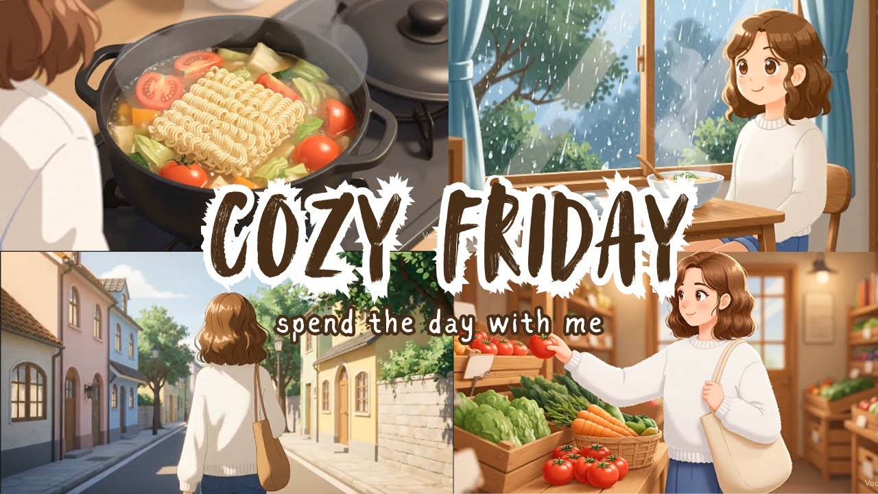 Cozy Friday with Luna | Soft 2D Anime ASMR Aesthetic