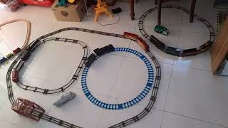 Wind Up Clockwork Marx & Hafner O-Gauge Trains