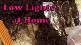 How to Color / Dye Hair - Low Lights screenshot 5