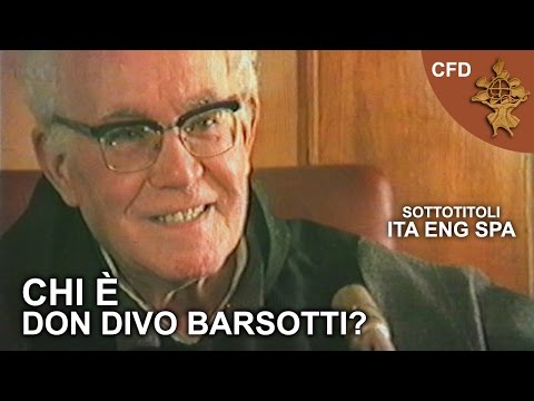 Who is don Divo Barsotti? [Sub Eng]