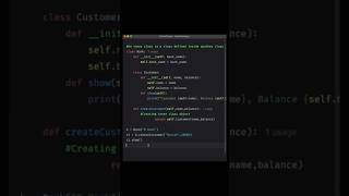 Inner class don’t ignore #python #pythonprogramming #shorts